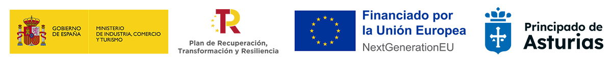 Financiado por el Gobierno de España, Plan de Recuperación, Transformación y Resiliencia, Unión Europea NextGenerationEU y Principado de Asturias
